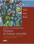 Portada de Daniels y Worthingham. Técnicas de balance muscular (Ebook)