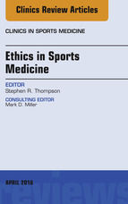 Portada de Ethics in Sports Medicine, An Issue of Clinics in Sports Medicine, E-Book (Ebook)