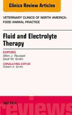 Portada de Fluid and Electrolyte Therapy, An Issue of Veterinary Clinics of North America: Food Animal Practice, E-Book (Ebook)