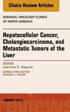 Portada de Hepatocellular Cancer, Cholangiocarcinoma, and Metastatic Tumors of the Liver, An Issue of Surgical Oncology Clinics of North America, E-Book (Ebook)