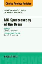 Portada de MR Spectroscopy of the Brain, An Issue of Neuroimaging Clinics, E-Book (Ebook)