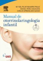 Portada de Manual de otorrinolaringología infantil + acceso web (Ebook)