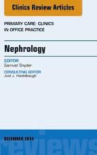 Portada de Nephrology, An Issue of Primary Care: Clinics in Office Practice, E-Book (Ebook)