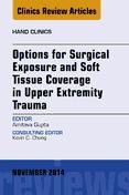 Portada de Options for Surgical Exposure & Soft Tissue Coverage in Upper Extremity Trauma, An Issue of Hand Clinics, E-Book (Ebook)