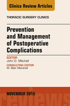 Portada de Prevention and Management of Post-Operative Complications, An Issue of Thoracic Surgery Clinics 25-4, E-Book (Ebook)