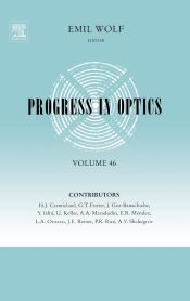 Portada de Progress in Optics