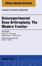 Portada de Unicompartmental Knee Arthroplasty: The Modern Frontier, An Issue of Clinics in Sports Medicine, E-Book (Ebook)