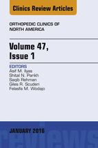 Portada de Volume 47, Issue 1, An Issue of Orthopedic Clinics, E-Book (Ebook)