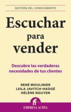 Portada de Escuchar para vender (Ebook)