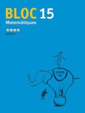Portada de Bloc Matem&agrave;tiques 15