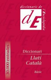 Portada de Diccionari Llatí-Català, bàsic