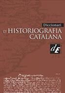 Portada de Diccionari d'historiografia catalana