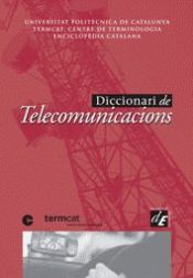 Portada de Diccionari de telecomunicacions