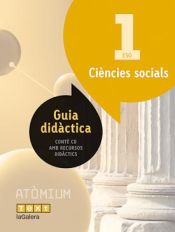 Portada de Guia didàctica Ciències socials 1 ESO Atòmium