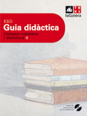 Portada de Guia didàctica Llengua catalana i literatura 4t curs ESO Edició LOE