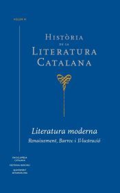 Portada de Hist&ograve;ria de la Literatura Catalana Vol.4: Literatura moderna. Reiauxement, Barroc i Il&middot;lustraci&oacute;