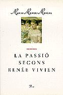 Portada de La passió segons Renée Vivien