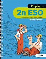 Portada de Prepara 2n ESO Matemàtiques