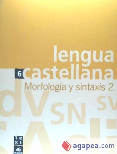 Quadern de Lengua castellana Morfología y sintaxis 2