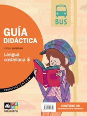 Portada de TRAM Guia didàctica Lengua castellana 5