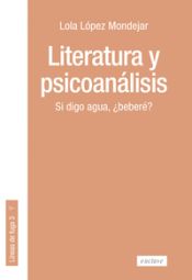 Portada de Literatura y piscoanálisis