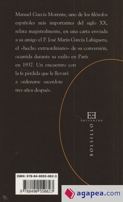 El "hecho extraordinario"