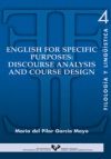 English for specific purposes: discourse analysis and course design