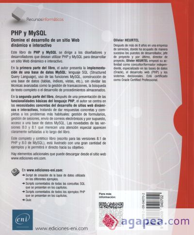 PHP y MySQL - Domine el desarrollo de un sitio web din&aacute;mico e interactivo (5&ordf; edici&oacute;n)