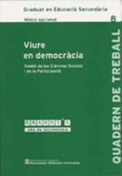 Portada de Viure en democràcia. Àmbit de les Ciències Socials i de la Participació. Graduat en Educació Secundària. Mòdul opcional 8