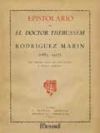 Epistolario de el Doctor Thebussem y Rodríguez Marín (1883-1917)