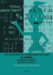 Portada de Matematika gizarte zientziei aplikatua II - Aljebra