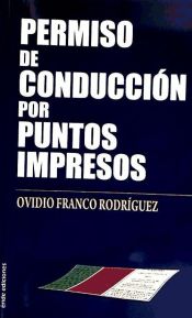 Portada de Permiso de conducción por puntos impresos