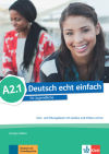 Deutsch Echt Einfach! A2.1, Libro Del Alumno Y Libro De Ejercicios Con Audio Online
