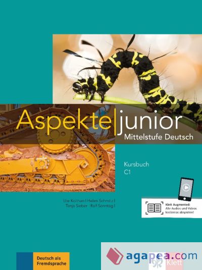 Aspekte junior c1, libro del alumno + video + audio online