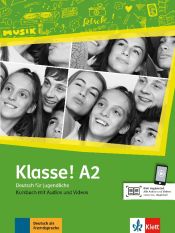 Portada de Klasse! a2, libro del alumno + audio + video