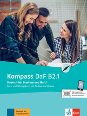 Portada de Kompass b2.1 alumno y ejercicios + online
