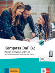 Portada de Kompass b2 alumno y ejercicios + online