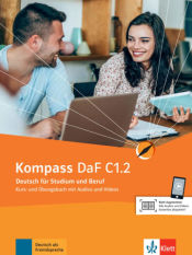 Portada de Kompass c1.2 alumno y ejercicios + online