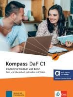 Portada de Kompass daf C1, libro del alumno y de ejercicios edicion hibrida allango