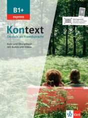 Portada de Kontext b1+ express libro del alumno y libro de ejercicios + online