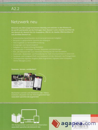 Netzwerk neu a2.2, libro del alumno y libro de ejercicios, parte 2