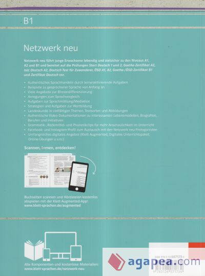 Netzwerk neu b1 libro de ejercicios + audio