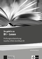 Portada de So geht's zu b1 lesen - gu&iacute;a did&aacute;ctica