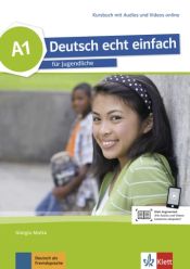 Portada de deutsch echt einfach! a1, libro del alumno con audio online