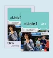 Portada de DIE NEUE LINIE 1 A1.2 KURS-/ÜBUNGSBUCH MEDIABUNDLE