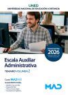 Escala Auxiliar Administrativa. Temario volumen 2. Universidad Nacional Educaci&oacute;n a Distancia (UNED)