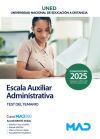 Escala Auxiliar Administrativa. Test del temario. Universidad Nacional Educaci&oacute;n a Distancia (UNED)