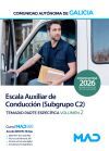 Escala Auxiliar de Conducci&oacute;n (Subgrupo C2). Temario Parte Espec&iacute;fica volumen 2. Comunidad Aut&oacute;noma de Galicia