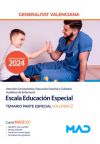 Escala Educación Especial (Atención sociosanitaria, educación especial y cuidados auxiliares de enfermería). Temario Parte Especial volumen 2. Generalitat Valenciana