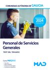 Escala De Personal De Servicios Generales (psx) Comunidad Autónoma De Galicia. Test Del Temario